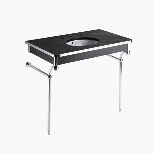 Table de toilette Sidonie 100cm en ardoise