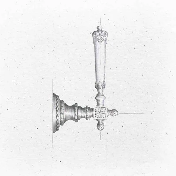  Volevatch Versailles Poignée de porte