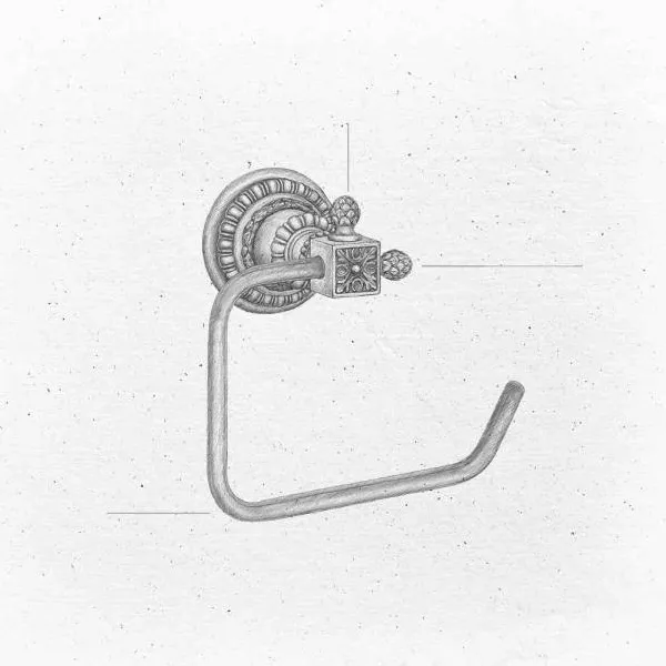  Volevatch Versailles Porte papier toilette