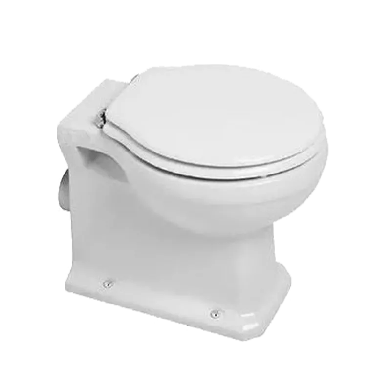 WC Néoclassique sans réservoir sortie horizontale adossé au mur